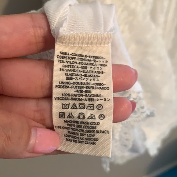 Free People White Lace Dress - Small - Picture 6 of 6